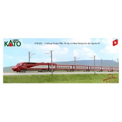 Coffret TGV Thalys PBA, 10-éléments, Ep.VI, neues Design - Kato - K101657