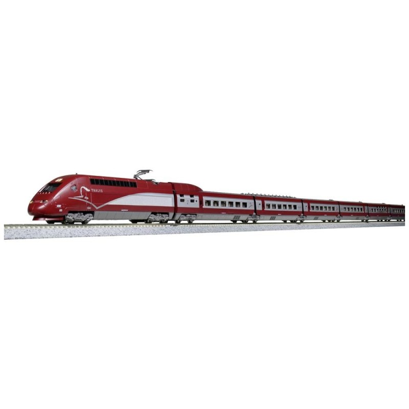 Coffret TGV Thalys PBA, 10-éléments, Ep.VI, neues Design - Kato - K101657