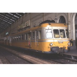 Autorail RGP2 Upgraded version. orange/metal gris livery -Jouef - HJ2387