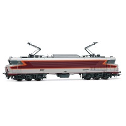 Locomotive SNCF. CC 6511. silver with "Mistral" logo. Period  SOUND Jouef - HJ2428S