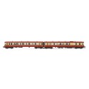 Autorail SNCF. diesel railcar X 4317 + XR 8517. rouge et beige - Jouef - HJ2614