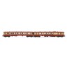 Autorail SNCF. diesel railcar X 4317 + XR 8517. rouge et beige - Jouef - HJ2614