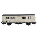 Wagon frigorifique ex-Tnfs 32 de la DRG. racheté par Millet