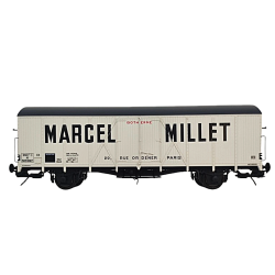 Wagon frigorifique ex-Tnfs 32 de la DRG. racheté par Millet