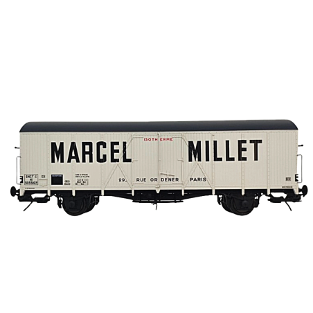 Wagon frigorifique ex-Tnfs 32 de la DRG. racheté par Millet