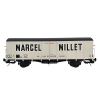 Wagon frigorifique ex-Tnfs 32 de la DRG. racheté par Millet