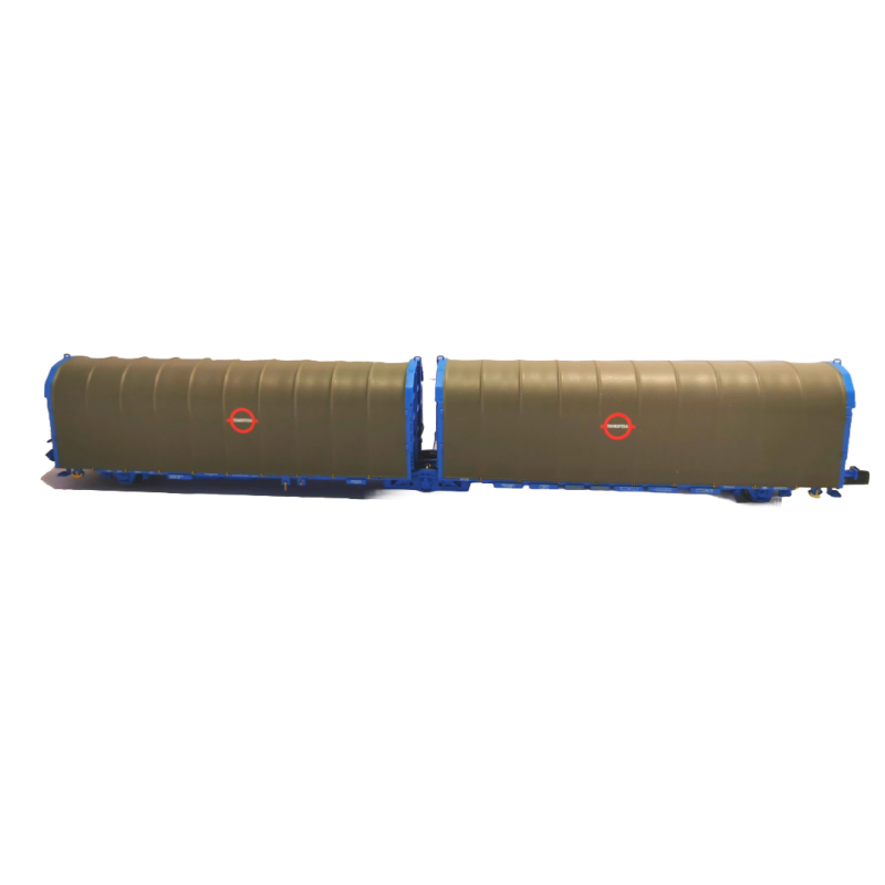 Wagon double Lails petit logo circulaire central logo central 33077