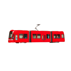 Tramway My Tram Red articulé - Kato - K14-805-2