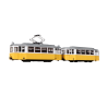 Tramway "My Tram" Jaune-Blanc - Kato - K14806-4