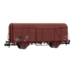 Set 2-unit pack 2-axle covered wagons type G4 Arnold - HN6515