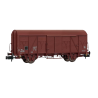 Set 2-unit pack 2-axle covered wagons type G4 Arnold - HN6515
