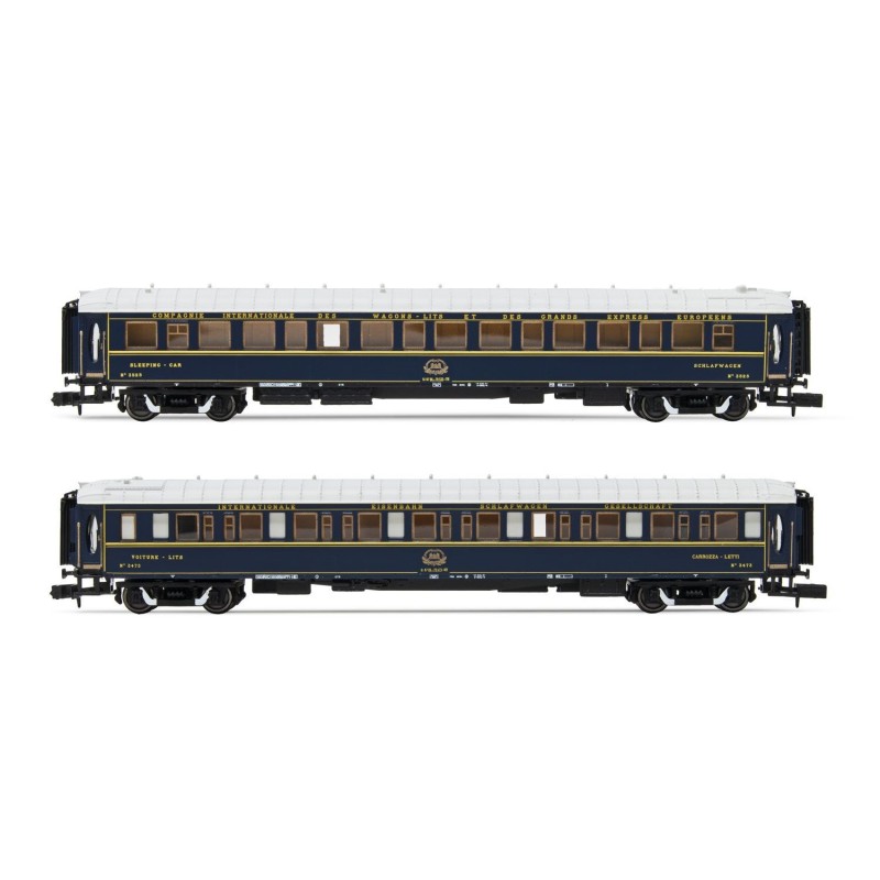 HN4400 VSOE, coffret de 2 voitures-lits pour train «Venice Simplon Orient Express», ép. IV-V