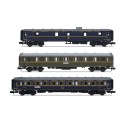 HN4486 CIWL, coffret de 3 voitures  Sud-Express , coffret 1/2,