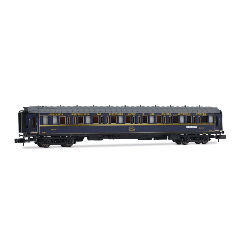 HN4487 CIWL, coffret de 3 voitures Sud-express coffret 2/2, composé de 1 x VPC Étoile du Nord + 2 x WL