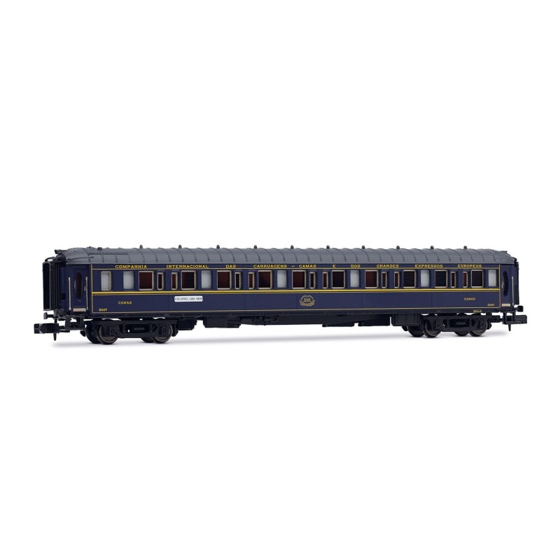 HN4487 CIWL, coffret de 3 voitures Sud-express coffret 2/2, composé de 1 x VPC Étoile du Nord + 2 x WL