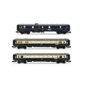 HN4491 CIWL, coffret de 3 unités « Edelweiss Pullman Express », set 2/2 (DD3, VPC Flèche d'Or + VP Étoile du Nord), ép. II