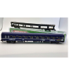 Set 1 voiture T2 Railtour + 1 fourgon DD 66 logo nouille Arnold - HNS4382
