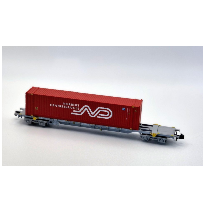 Wagon porte-conteneur 45' Norbert Dentressangle ép VI Arnold - HNS6501