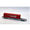 Wagon porte-conteneur 45' Norbert Dentressangle ép VI Arnold - HNS6501