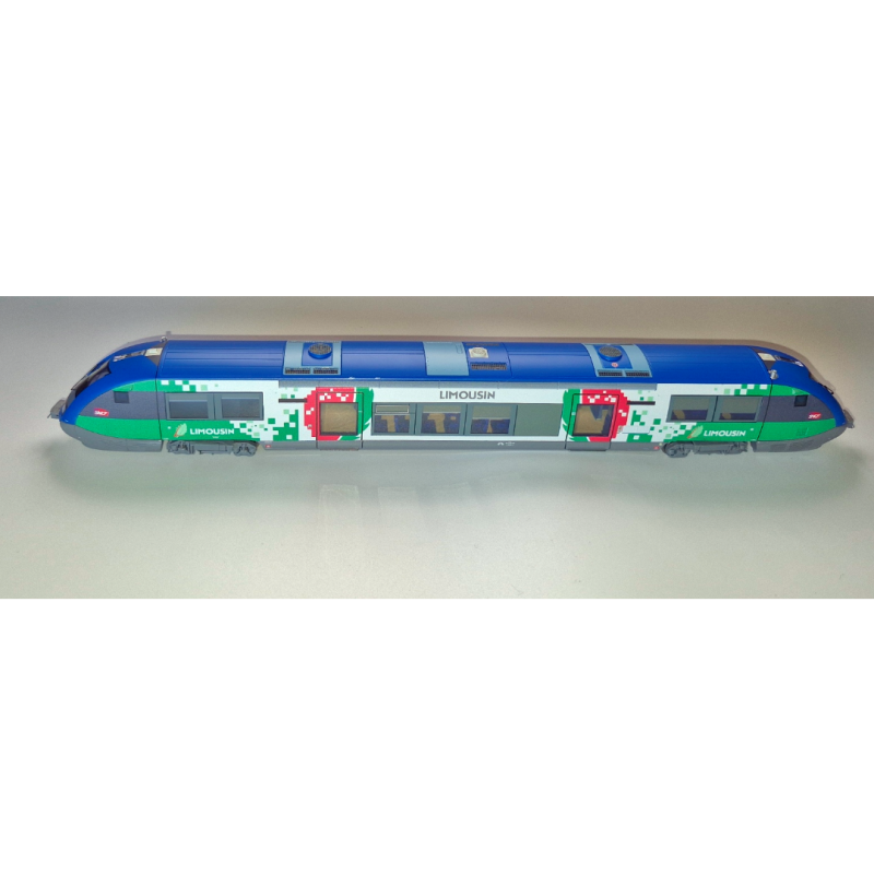 Autorail SNCF X 73500 diesel railcar Limousin ep VI SOUND jouef - HJS2467S