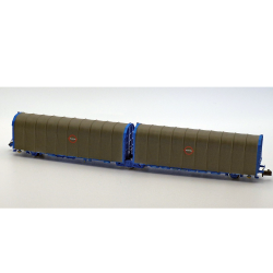 Wagon double Lails petit logo circulaire central logo central 33077