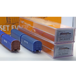Set EVS 2 wagons Lailsp N33069/N33070 marques MF-Train